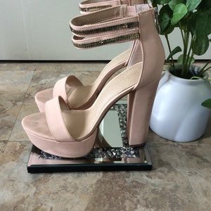 Charlotte Russe Platform Chunky Heels